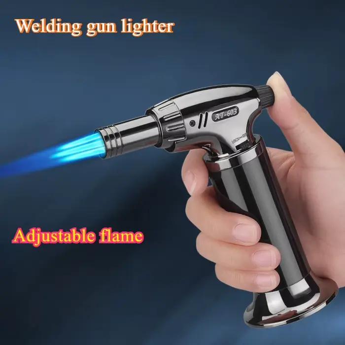 Nouveau chalumeau de cuisine portable en métal pour barbecue