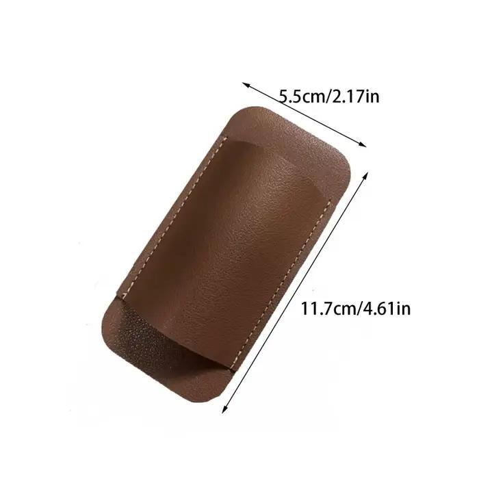 Doublure de couteau en cuir véritable pour couteau pliant et lampe de poche pour randonneurs et campeurs élégants occasions spéciales