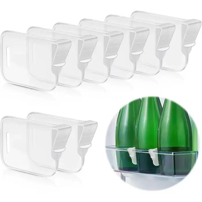 Panneau de séparation de rangement pour réfrigérateur, Organization de cuisine pour réfrigérateur, diviseur de maison, attelle de rangement, bouteille de cuisine, organisateur d'étagère