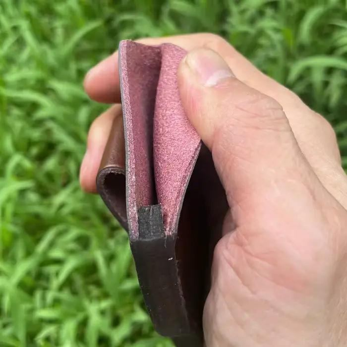 Fourreau en cuir de vachette pour couteau de chasse, étui à lame, housse, manchon, extérieur, camping, pièces d'outils de transport, 22cm