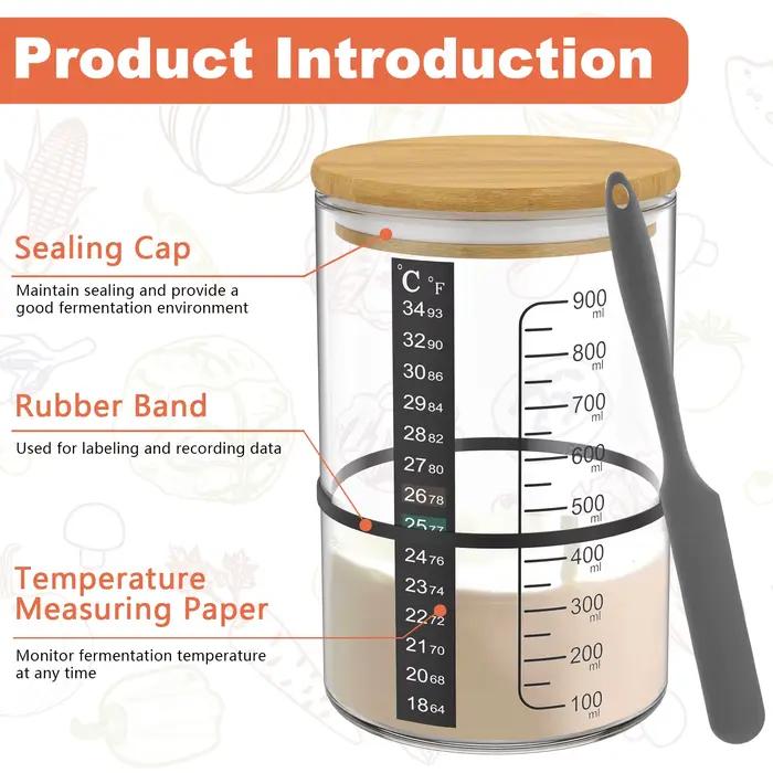 Kit de pot de démarrage au levain