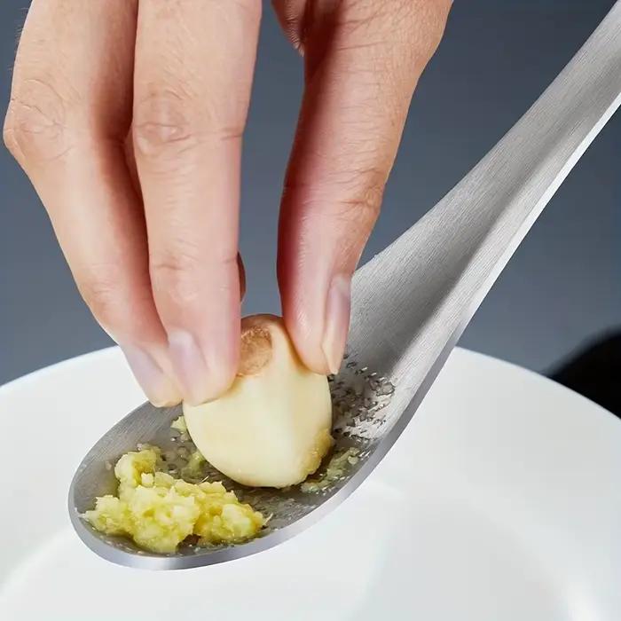 Cuillère de broyeur de râpe de légumes de racine de Fruits de gingembre d'ail d'acier inoxydable pour la cuisine