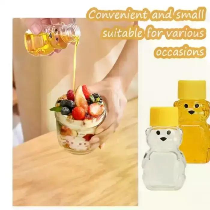 Mini bouteilles à sauce ours compacts pression pour pique-nique voyage condiments sauces soja occassions spéciales