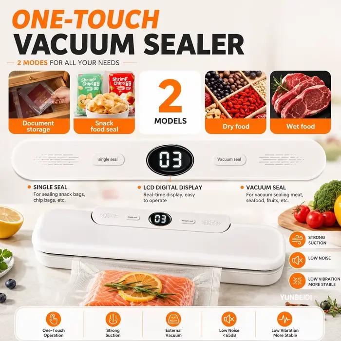 Machine de mise sous vide - Scellage