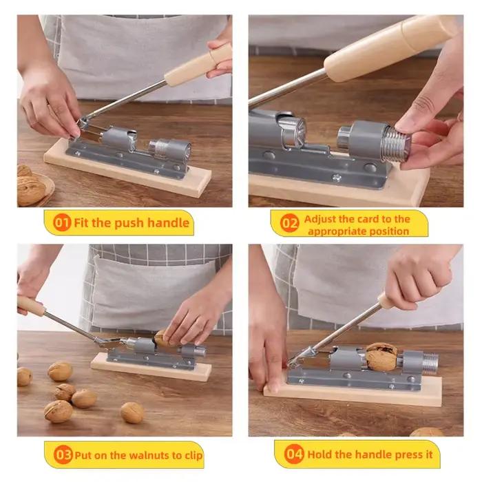 Cracker manuel de bureau en acier inoxydable