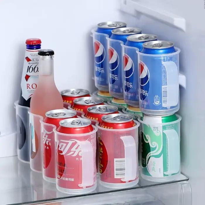 Boîte de rangement au réfrigérateur pour produits en conserve