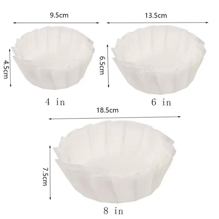 Papier à huile non stick Basque bleu ciel clair chocolat pour gâteaux mousses cheesecakes occassions spéciales pâtisserie professionnelle
