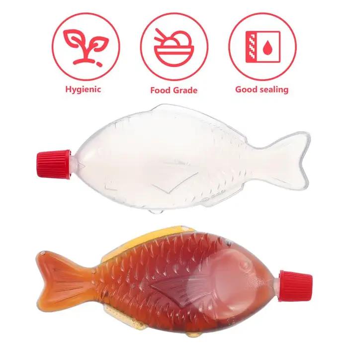 100 pièces 6.5/8ml bouteille de Sauce jetable Sashimi Sushi