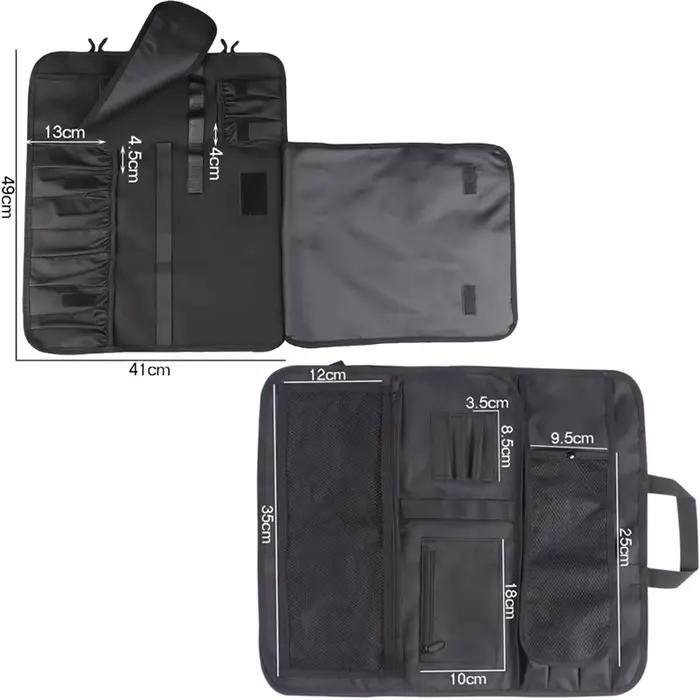 Sac à couteaux de Chef de pique-nique en plein air à 16 fentes
