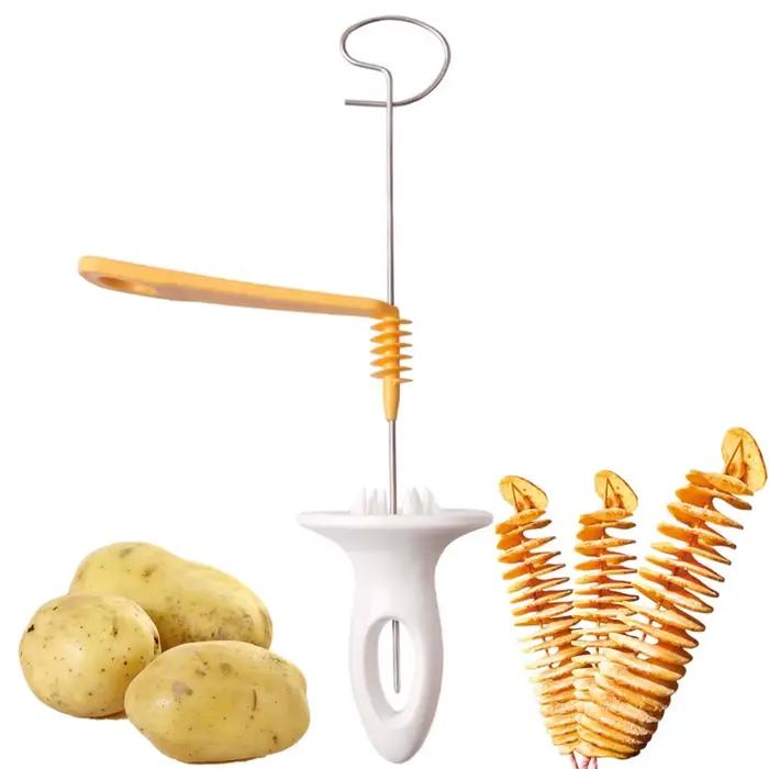 Coupe-pommes de terre en spirale