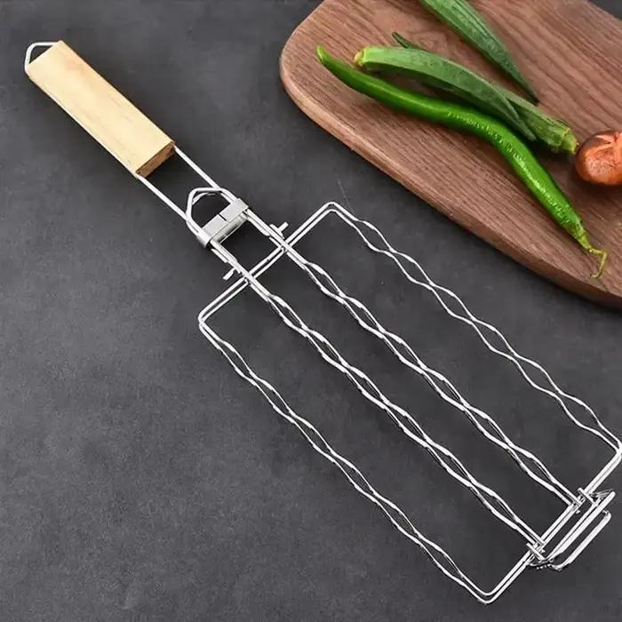 Panier à grillades en maille métallique pour Barbecue