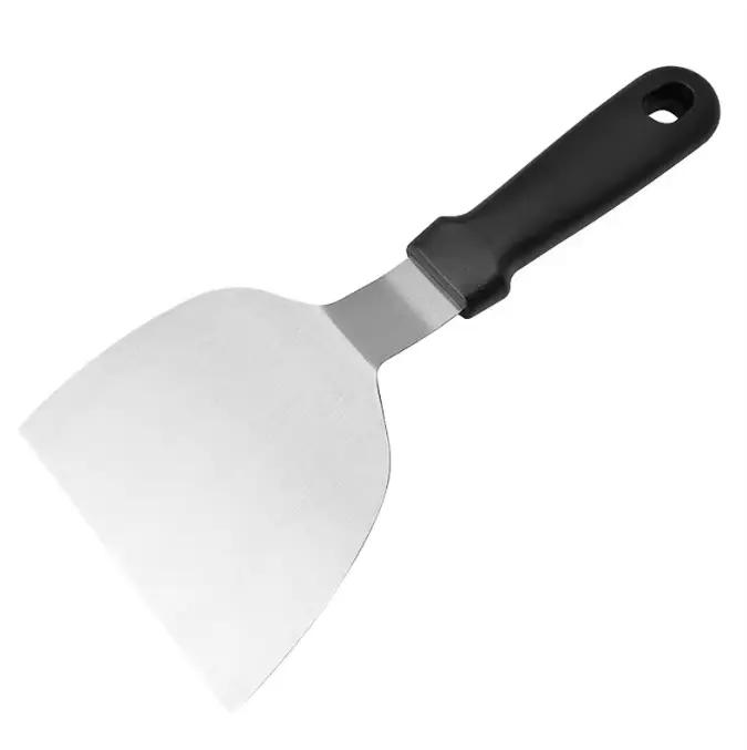 Spatule de plaque chauffante en métal en acier inoxydable