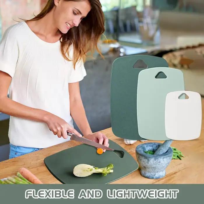 Planche à découper antibactérienne, planche à découper en plastique antidérapante pour légumes, Fruits, aliments pour bébés, planche de cuisine anti-moisissure
