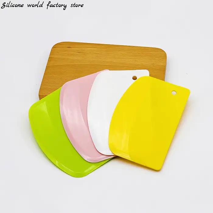 Spatule à crème en plastique pour pâtissiers, coupe-pâtisseries, spatule de crème fondante, spatule de pâte, spatule de gâteau, outil de cuisine pour amateurs et professionnels
