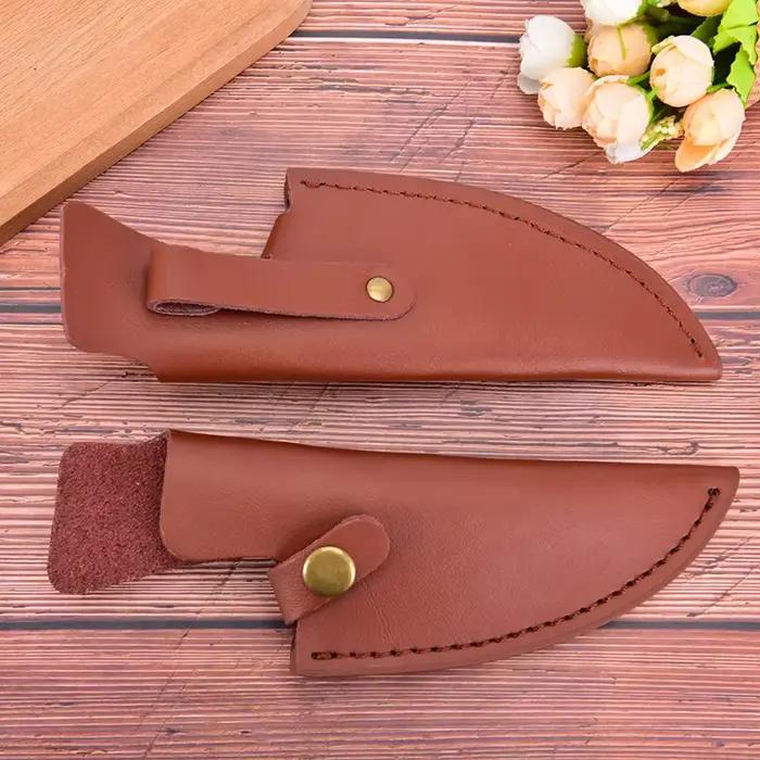 Juste de couteau en cuir pour chef et boucher