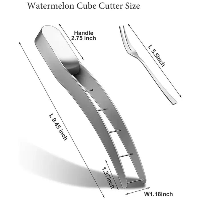 Coupe-pastèque en acier inoxydable
