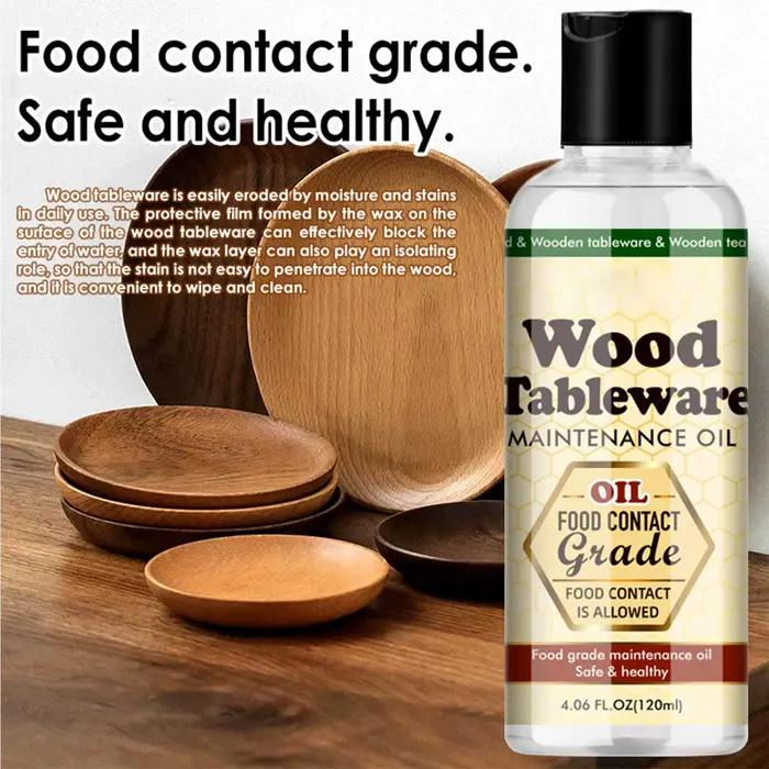 Huile d'entretien pour planches à découper en bois 120 ml