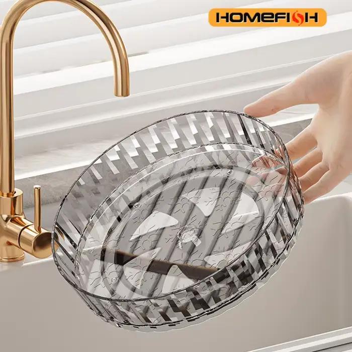 Étagère à épices rotative polyvalente – Rangement efficace sur comptoir pour cuisine et salle de bain