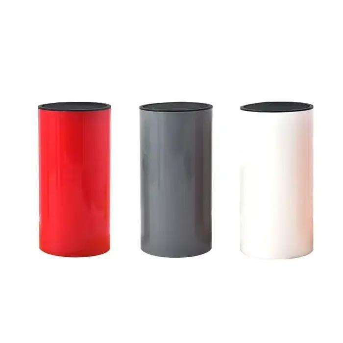 Porte-couteau pour cuisine, couteau en céramique, bloc de couteaux en plastique, support de réservoir de stockage, accessoires de cuisine, porte-couteau rond en plastique