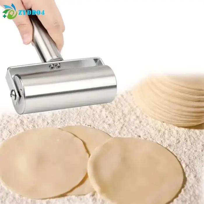 ● Rouleau à pâtisserie double tête en acier inoxydable antiadhésif