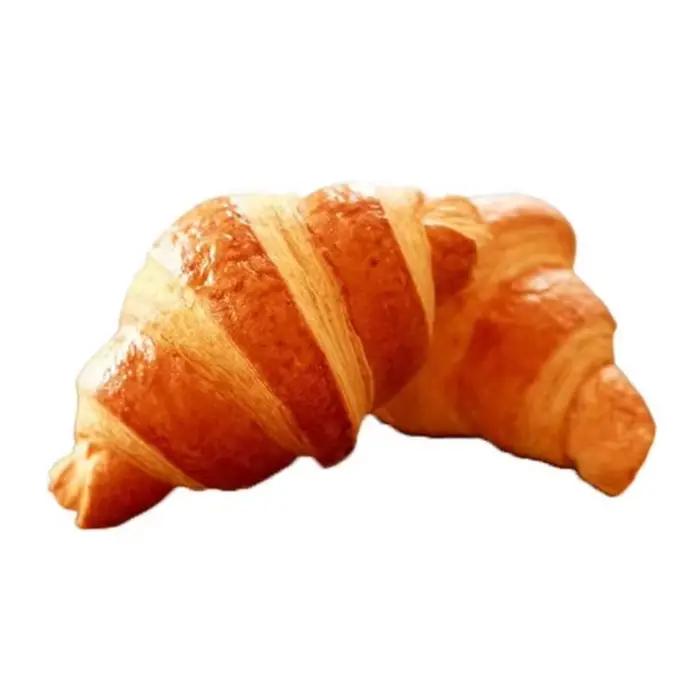 Ligne de production de croissants Ligne de production automatique de plastifieuse de pâte de machine de fabrication de croissant