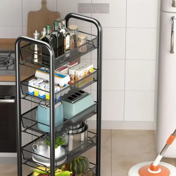 Étagère de rangement multicouche pour la cuisine