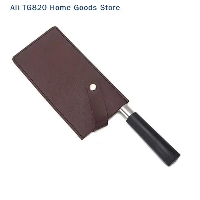 Étui en cuir pu pour couteaux de chef protection couteaux de boucher couteau à découper rangement facile occasions spéciales