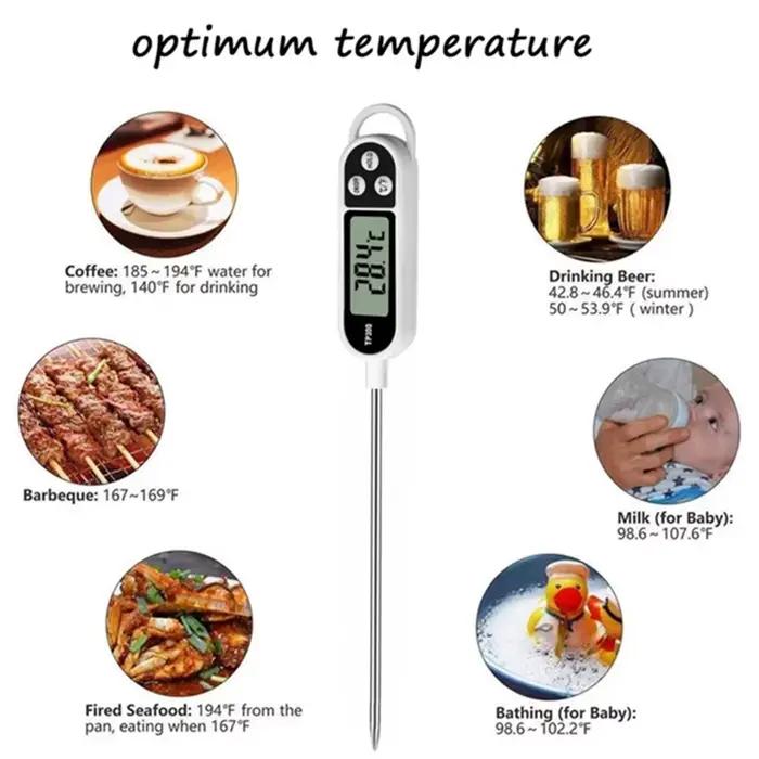 Type de sonde thermomètre alimentaire cuisine