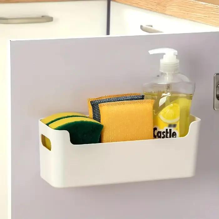 Support mural de rangement en plastique PP pour sacs et films de conservation pour portes d'armoires de cuisine élégant à offrir pour femme occasions spéciales