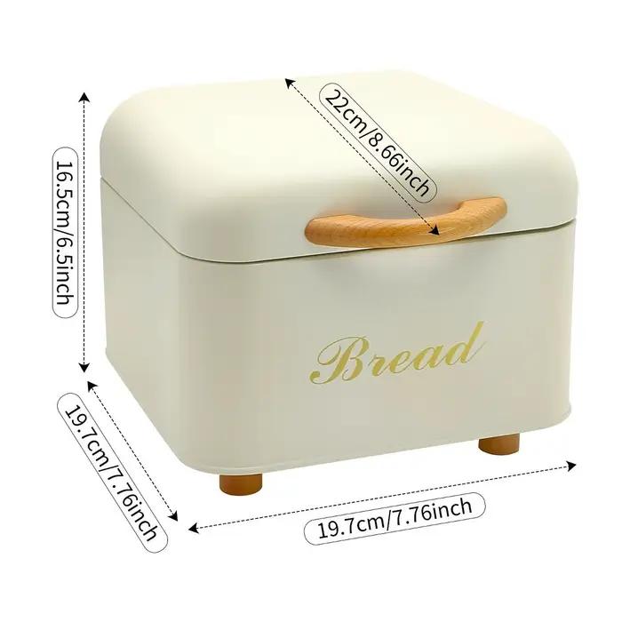 Boîte à pain robuste, petite boîte à pain pour comptoir de cuisine