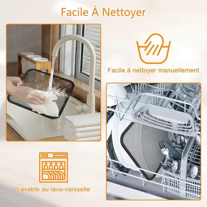 Grille anti-éclaboussures pour friteuse à air compatible avec Cosori TurboBlaze 5L-6.2L