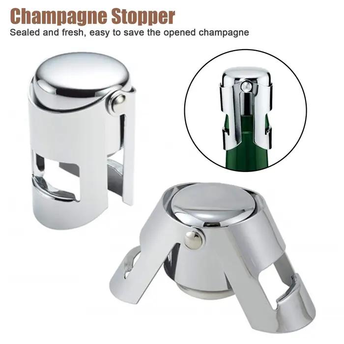 Bouchon de bouteille de champagne en acier inoxydable