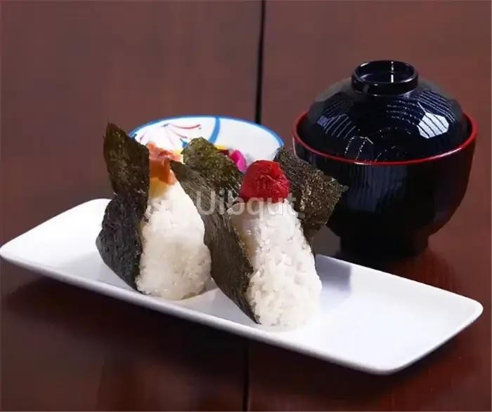 Bol de couverture de soupe miso de style japonais