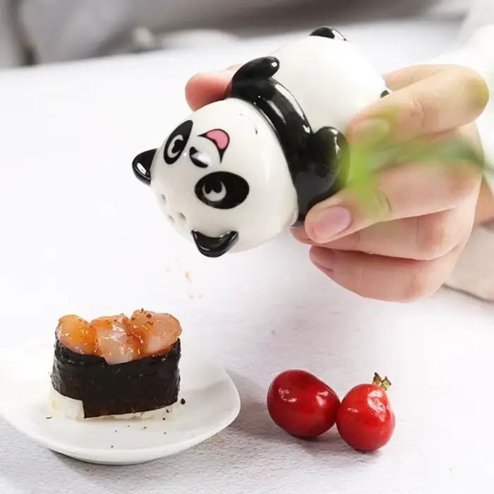 Pot à Épices en Krasnocéramique, Bouteille d'Assaisonnement de Dessin Animé, Récipient pour Salière et Belle, Idéal pour la Cuisine