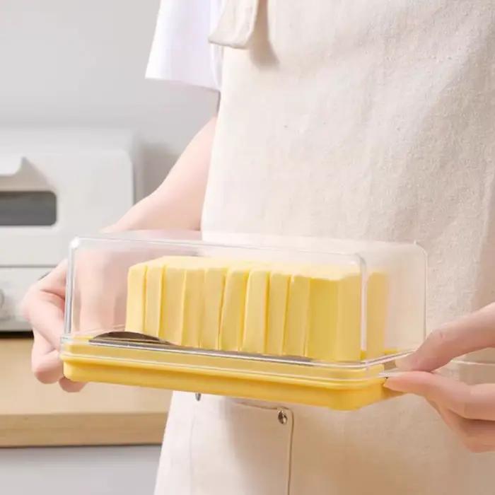Une boîte de rangement pour couper le beurre scellée avec couvercle