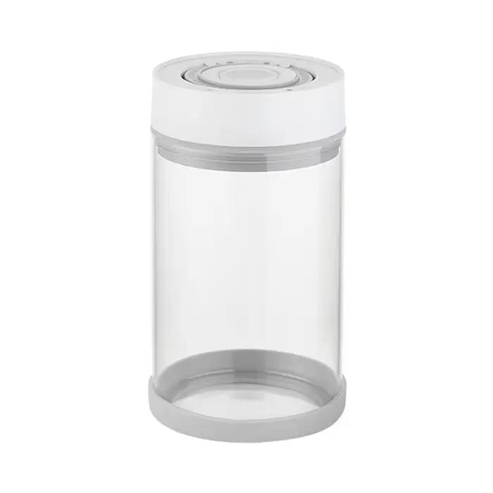 Pot en verre sous vide intelligent pour le stockage des aliments-récipient réutilisable et polyvalent pour grains de