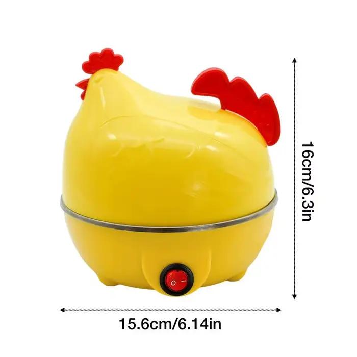 Chaudière à œufs en forme de poulet, capacité de 7 œufs, appareil de cuisine pour œufs durs et doux