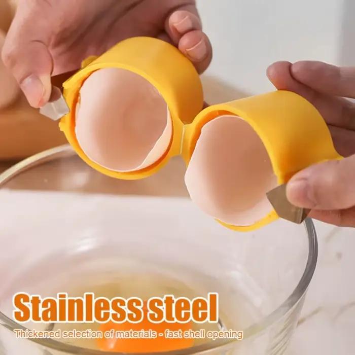 Séparateur de coquille d'œuf facile à nettoyer