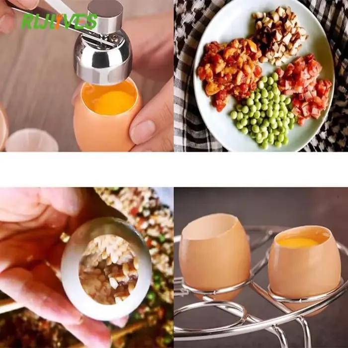 Coupe-œufs en acier inoxydable
