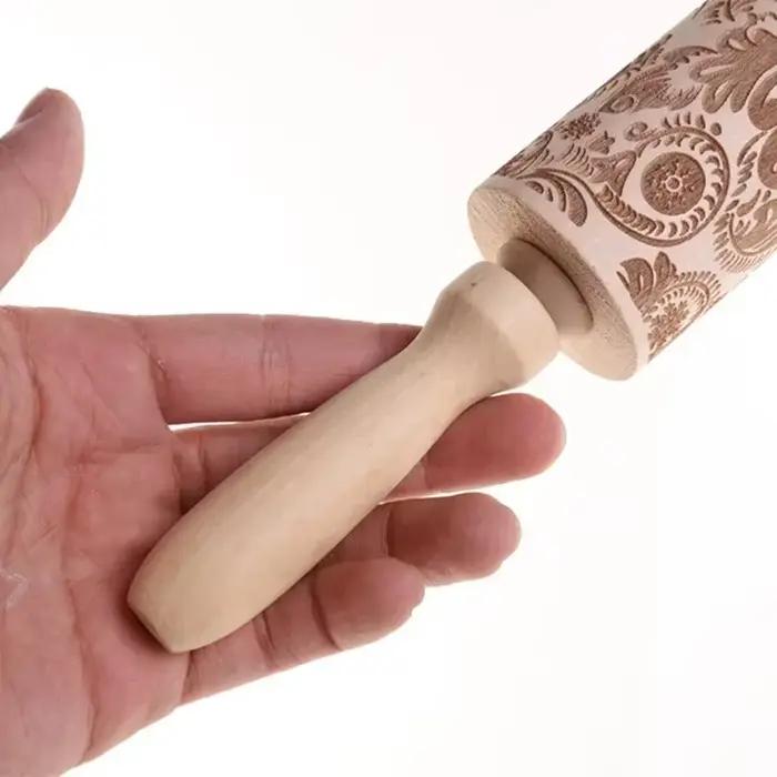 Outil de pâtisserie de cuisson gravé à motif Vintage