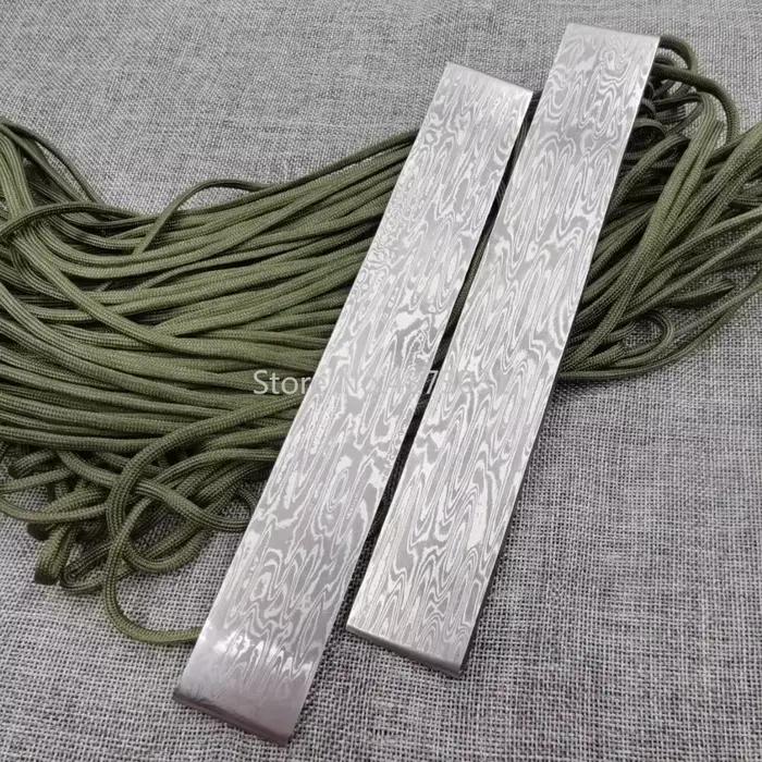 Lame de Couteau Multifonction Damas en Acier Inoxydable pour Bricolage Maison et Création Occasions Spéciales