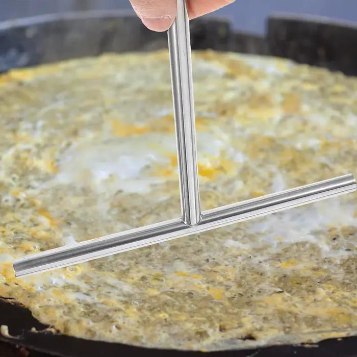 Outil d'épandage de crêpes en acier inoxydable