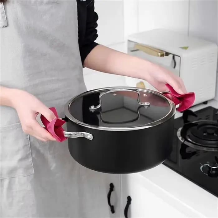 Clip de Pot de cuisine Anti-brûlure