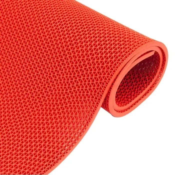 Tapis de sol de Drainage creux antidérapant, pour salle de bain, zone humide, porte de douche, multifonctionnel, cuisine, tapis en plastique étanche