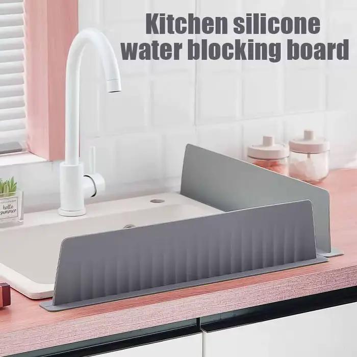 1 pièce Planche de protection anti-éclaboussures en silicone pour cuisine