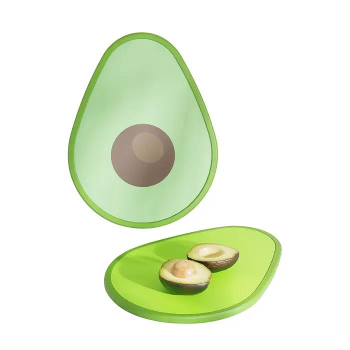 Planche à découper en forme de pastèque et d'avocat antibactérienne double face pour préparer des fruits et légumes de manière hygiénique et esthétique occasions spéciales