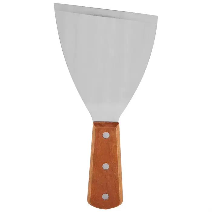 Spatule antiarina résistante à la chaleur en acier inoxydable pour griller le barbecue, outil de cuisson pour faire frire le poisson et la viande