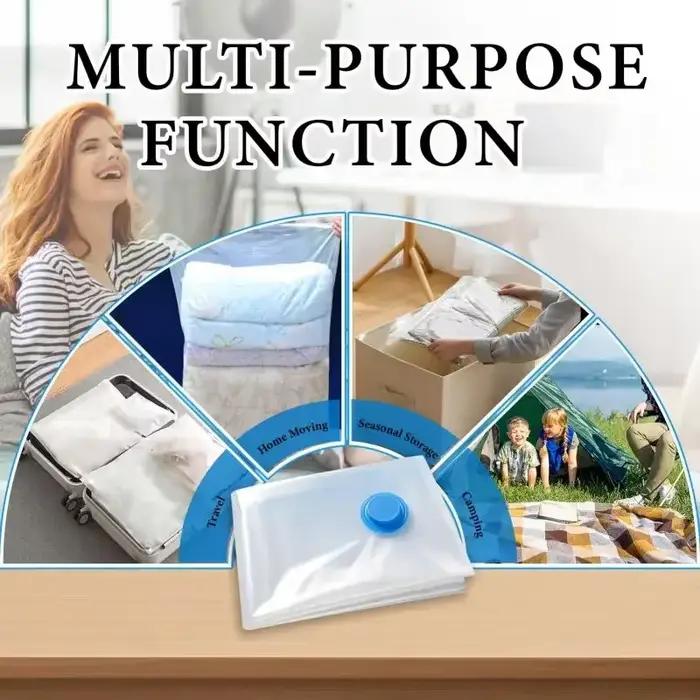 Sacs sous vide réutilisables de 7 tailles avec pompe électrique, sac de compression sous vide, mini scelleuse sous vide pour organiser les vêtements