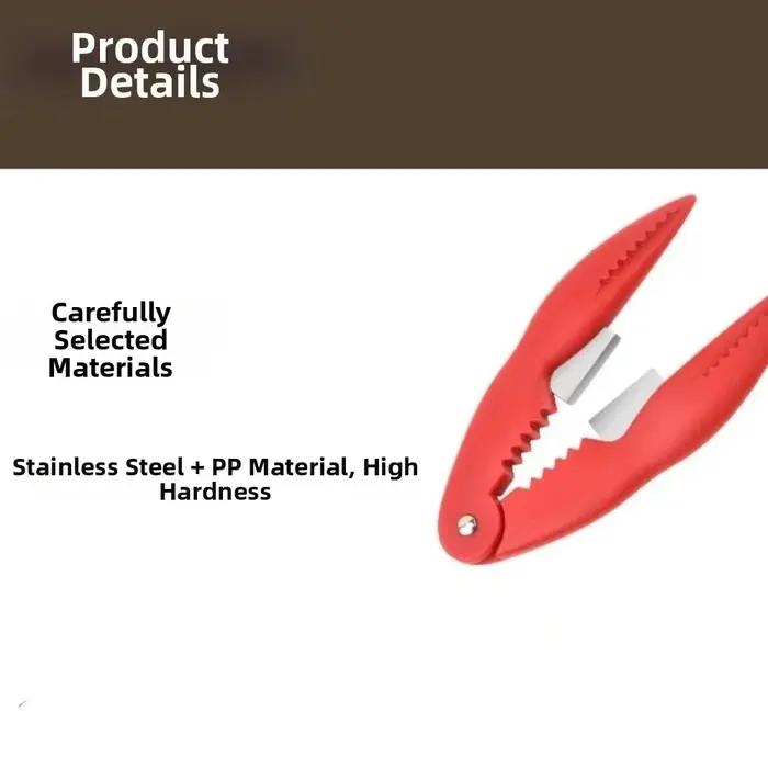 Ensemble d'outils multifonctionnels pour fruits de mer en acier inoxydable avec pince à homard et outils de dégustation pour homard et crabe occasions spéciales