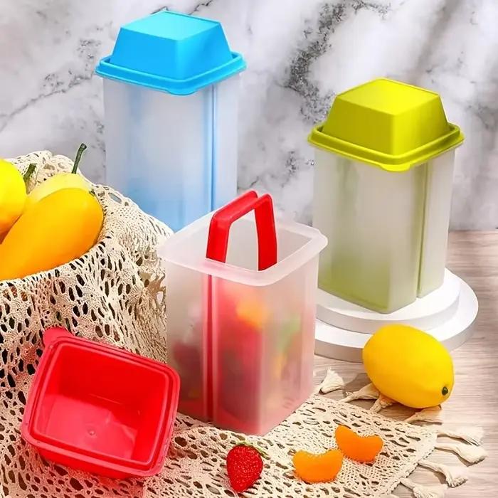 Pot de cornichons réutilisable polyvalent avec passoire